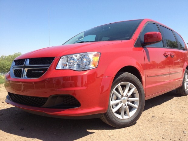 2013 dodge grand caravan sxt review test red