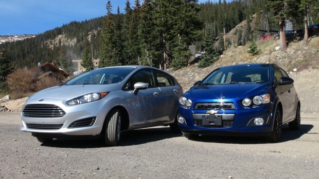 2014 Chevy Sonic Turbo vs Ford Fiesta vs the Ike Gauntlet Mashup Review (Part 2)