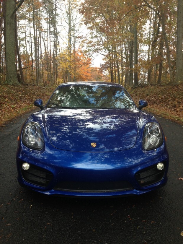 2014 porsche cayman s front