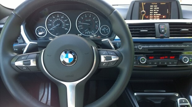 2014 BMW 428i xDrive Coupe Dash