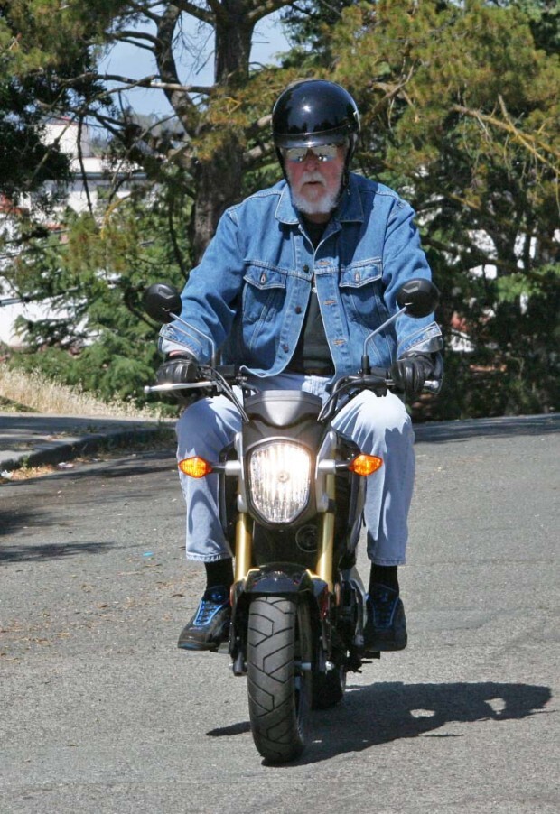 2014 Honda Grom Front Rider