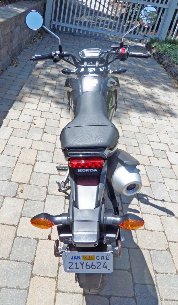 2014 Honda Grom Rear View