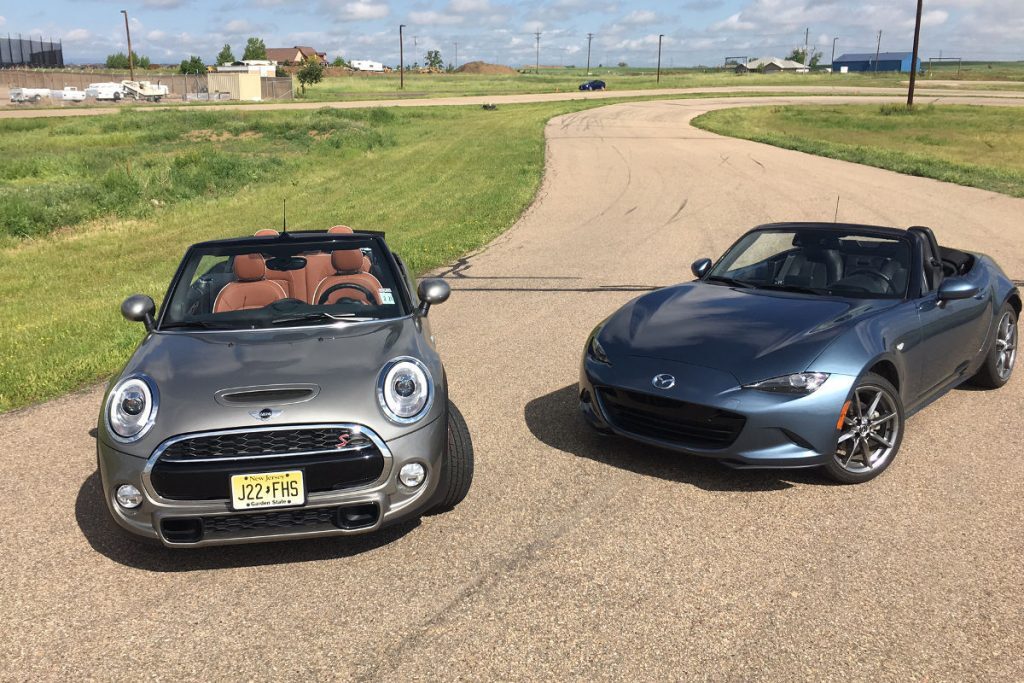 Mazda Miata vs. MINI Cooper