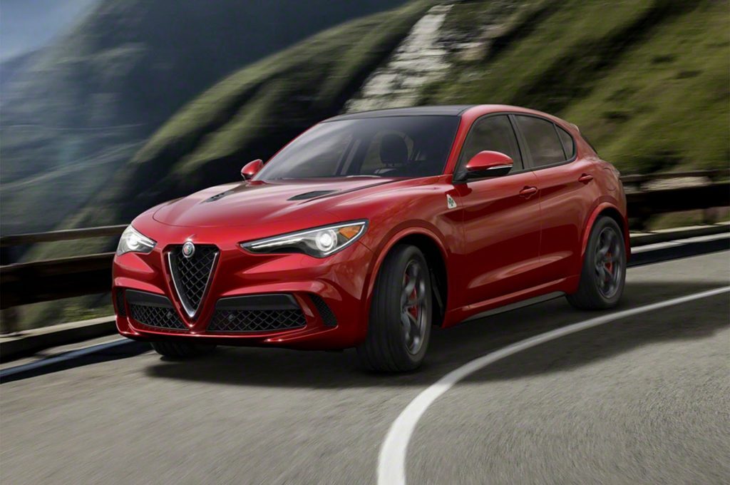 2018 alfa romeo stelvio suv crossover