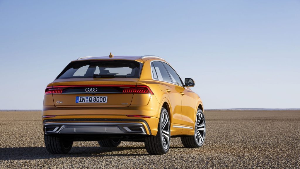 Audi Q8 revealed in China