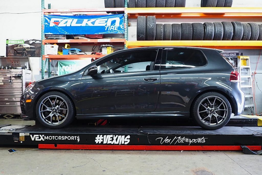 2012 VW Golf with new set of Michelin tires and Neuspeed wheels