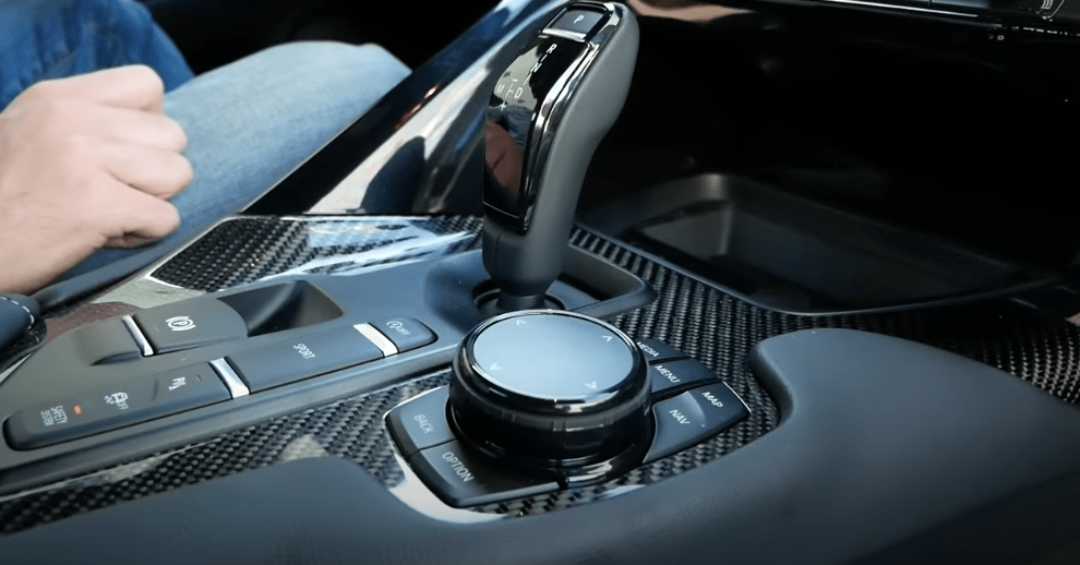 2021 Toyota Supra with BMW shifter