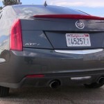 2013 cadillac ats 2.0t awd rear exhaust