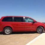 2013 dodge grand caravan sxt red profile