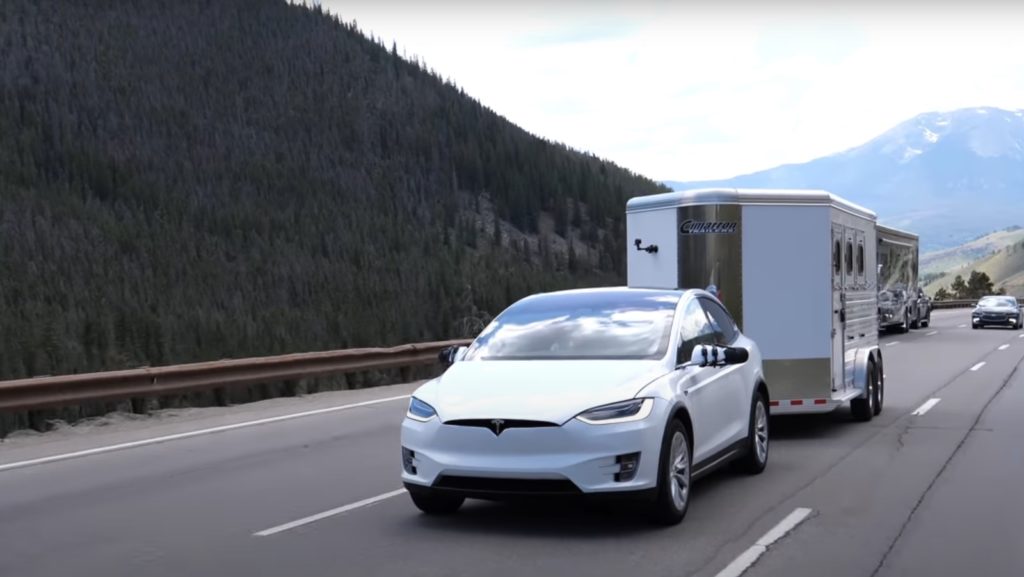 Tesla Model X towing — Midsize SUV tow ratings