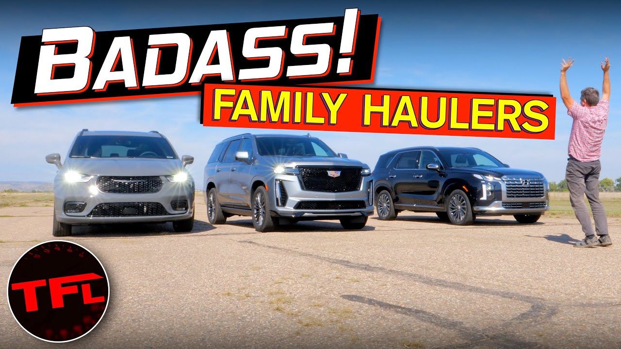 Badass Family Haulers drag race - thumbnail