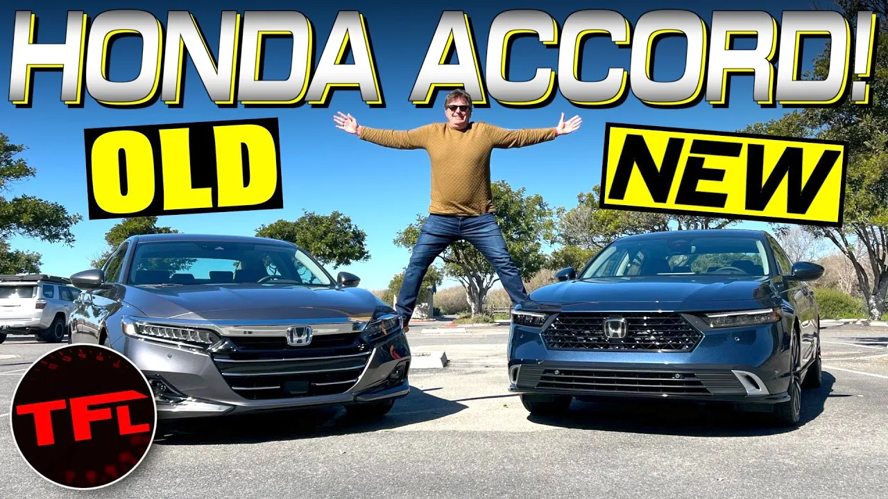 2023 vs 2022 Honda Accord - old vs new thumbnail
