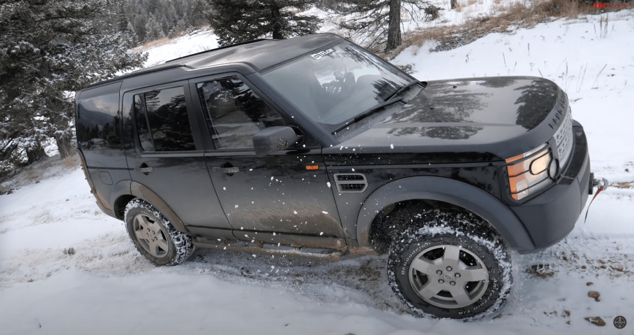 2006 Land Rover LR3 V6 snow climb