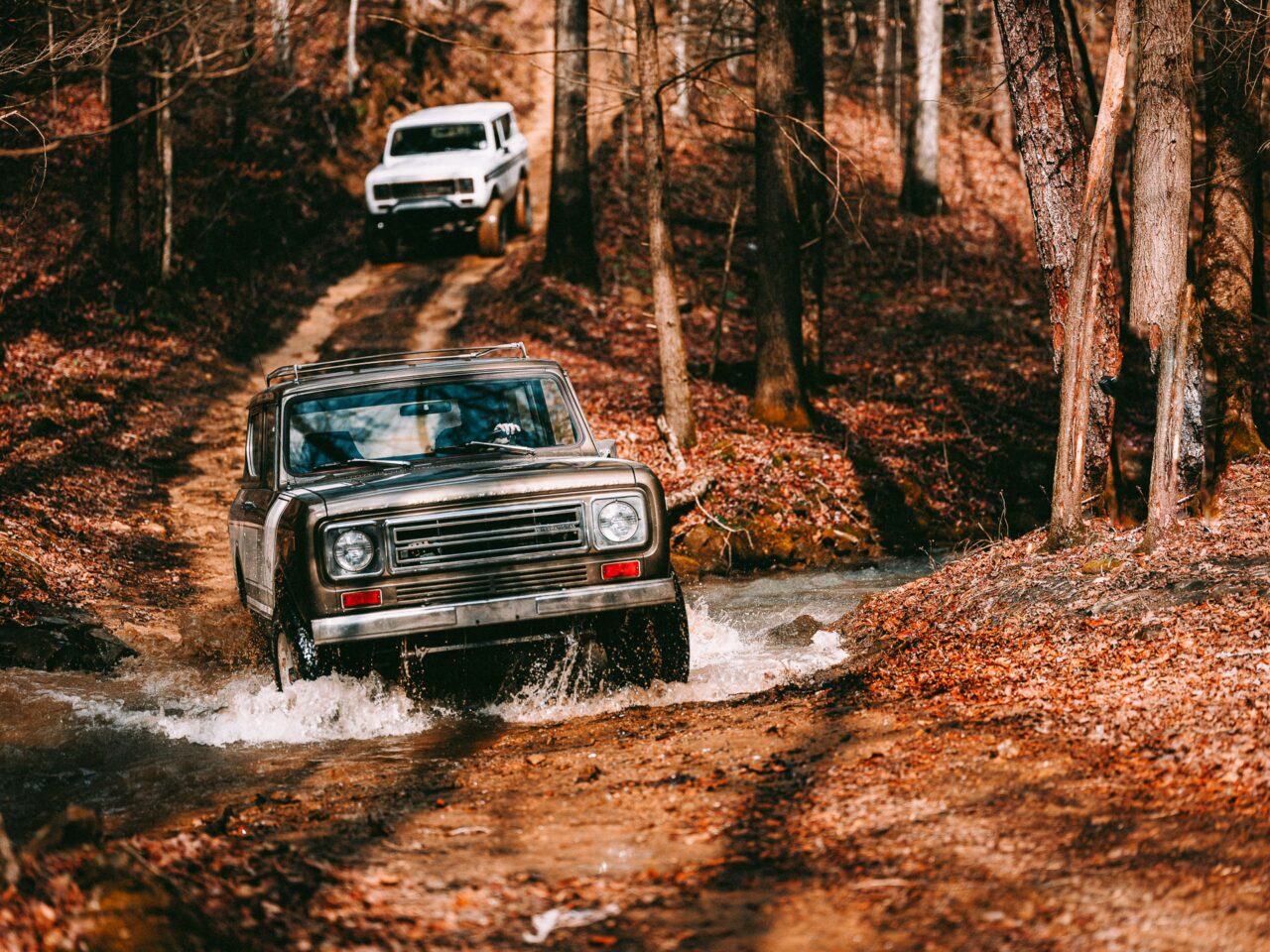 International Harvester Scout II - off-roading