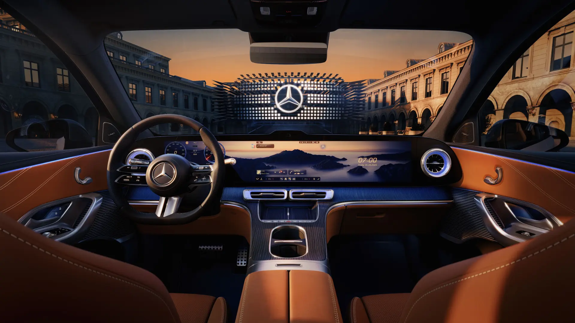 Mercedes-Benz GLC EV - interior preview