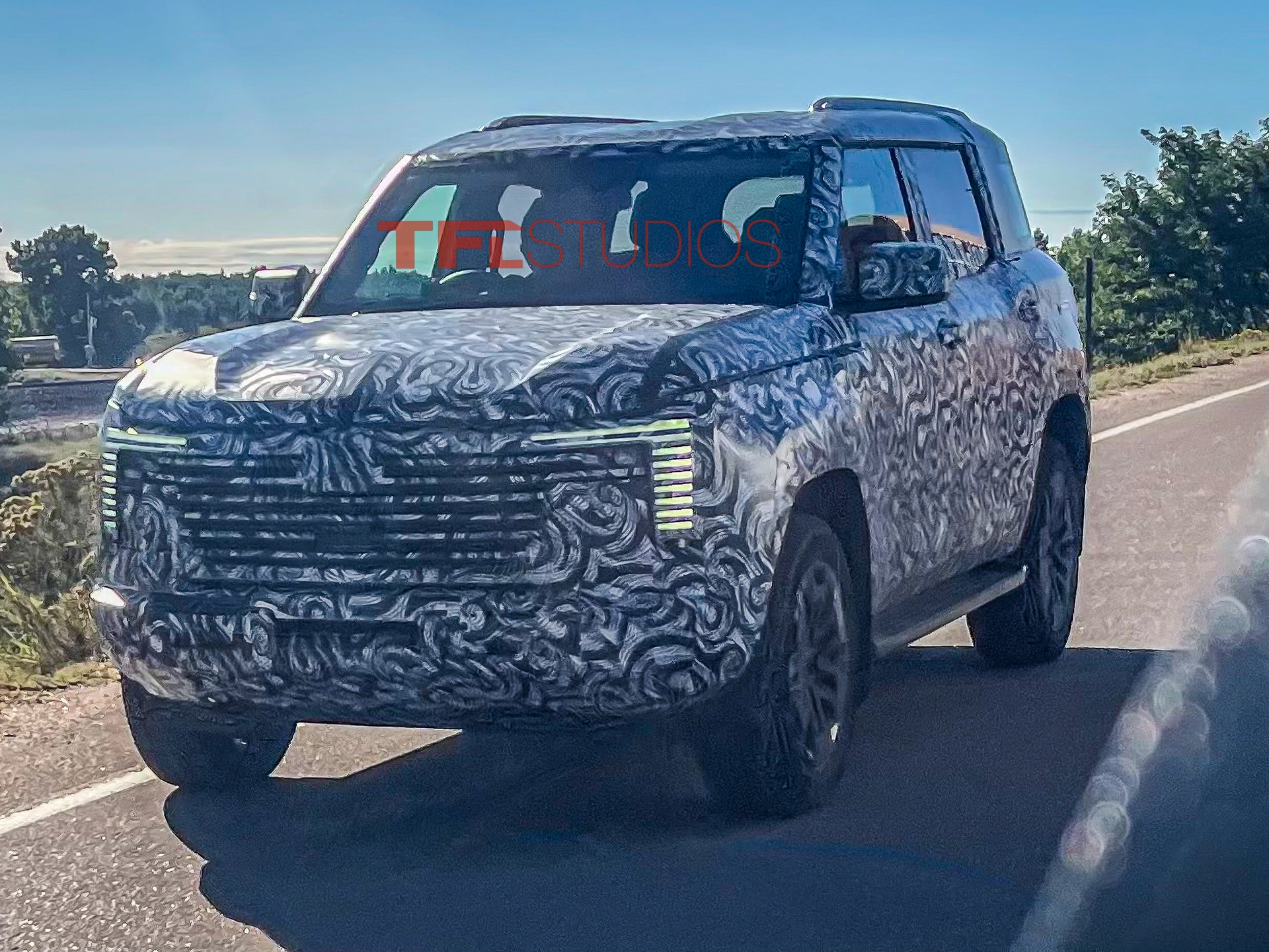 Mitsubishi Montero (possibly) spied