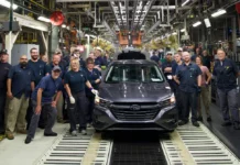 Subaru Legacy Production Officially Ends After 36 Years and 1.4 Million Built Subaru Indiana Automotive (SIA) - end of Legacy production featured image